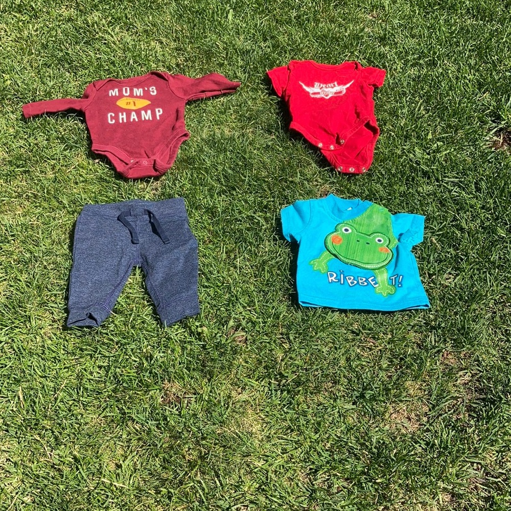 3m 4 pack baby boy bundle